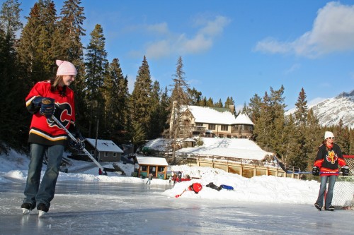 Hockey - Banff National Park - Crédit photo Canadian Tourism Commission