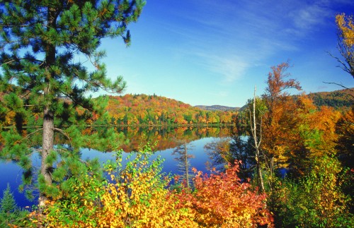 Lac Monroe, Laurentides - Crédit photo Ministère du Tourisme du Québec