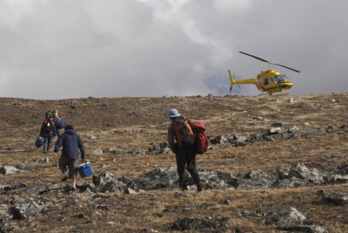 Heli-hiking - Crédit photo Government of Yukon